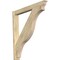 Ekena Millwork Funston Traditional Rough Sawn Outlooker, Douglas Fir, 6"W x 48"D x 48"H OUT06X48X48FST01RDF - alternate 1